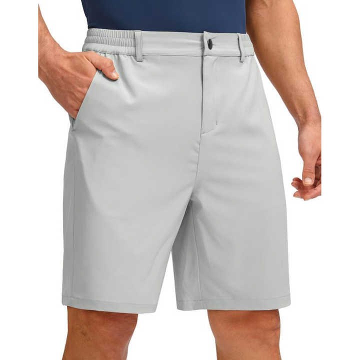 High Quality 90% Polyester 10% Spandex Customize Men Golf Shorts Jogger Lightweight Sport Shorts With Pockets